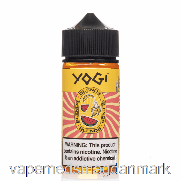 Vape Væske Banan Vandmelon Er - Yogiblandinger - 100ml 0mg